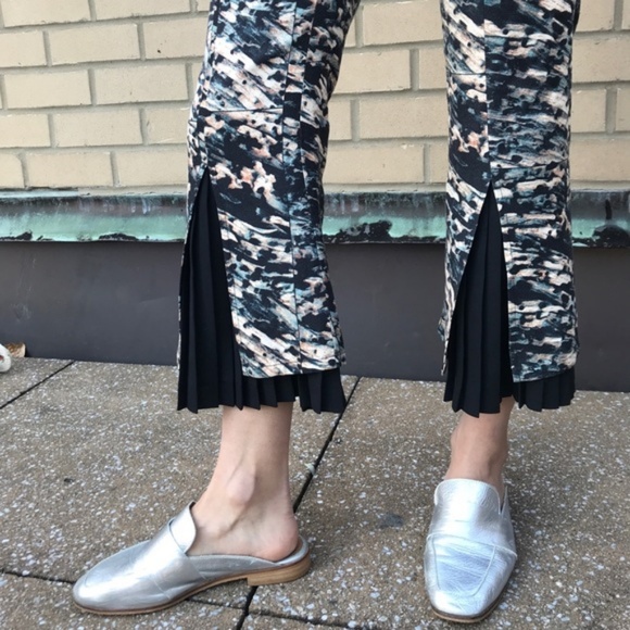 SALE Rachel Comey Abstract Dotted Pleated Flare Pa - Picture 6 of 8